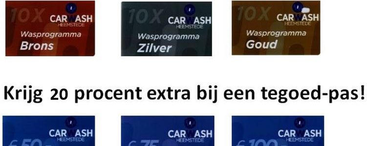 Rittenkaarten en Tegoed-passen
